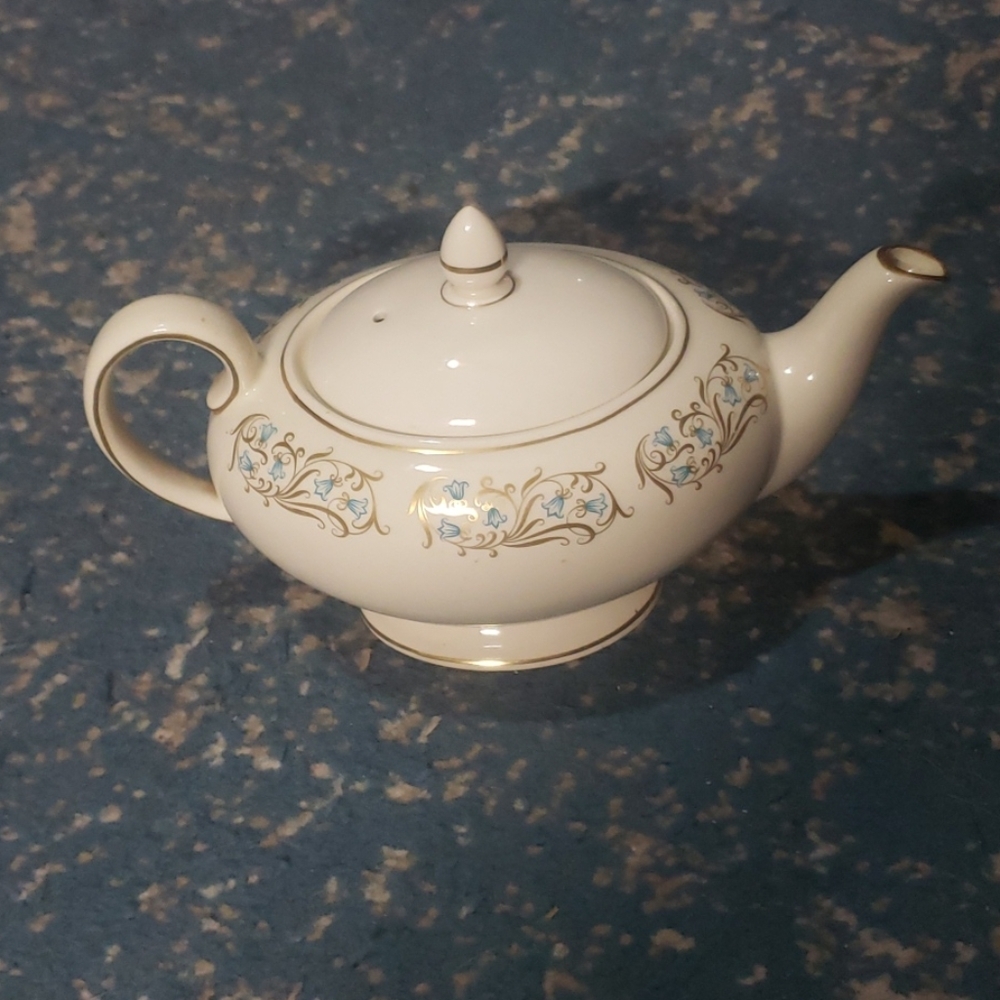 Vtg Antique Teapot Signed #1817 England